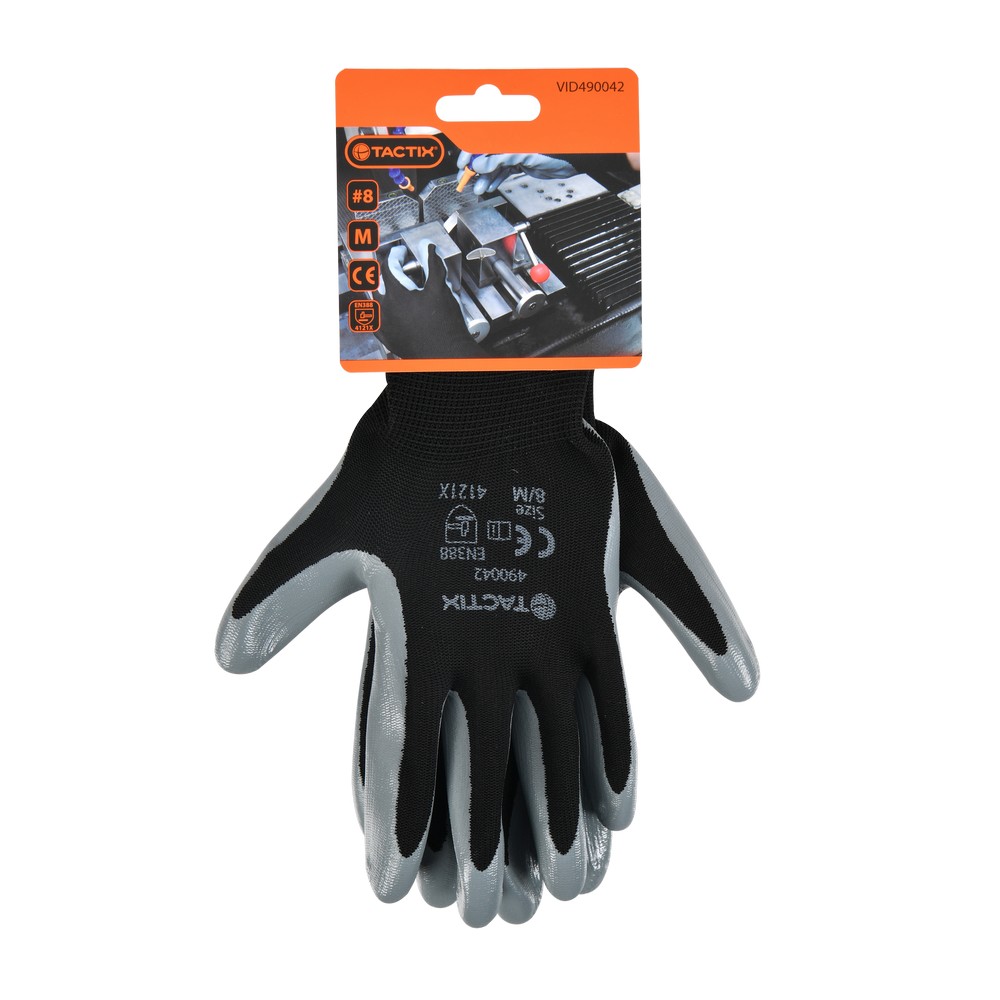 Guantes de nitrilo talla 8