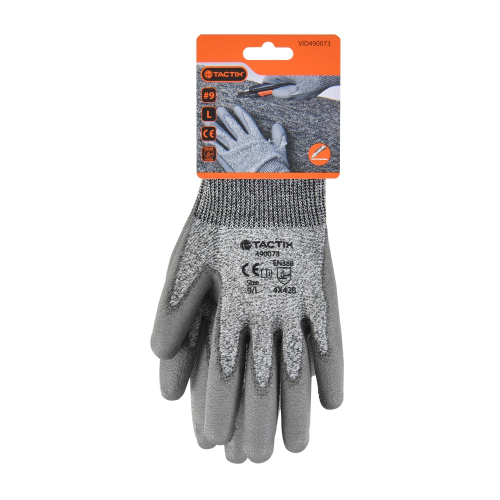 Guantes anticorte n4 talla 9