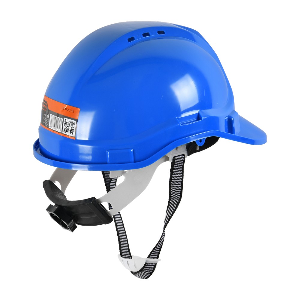 Casco azul con ratch