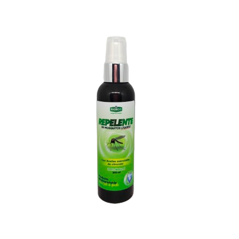 Repelente en spray de mosquitos con aceites y citronela 200 ml