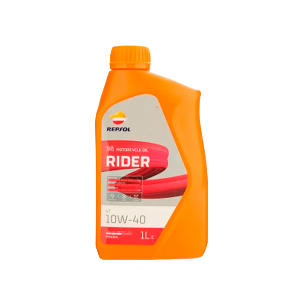 Aceite repsol rider 4t premium 10w40 1 litro
