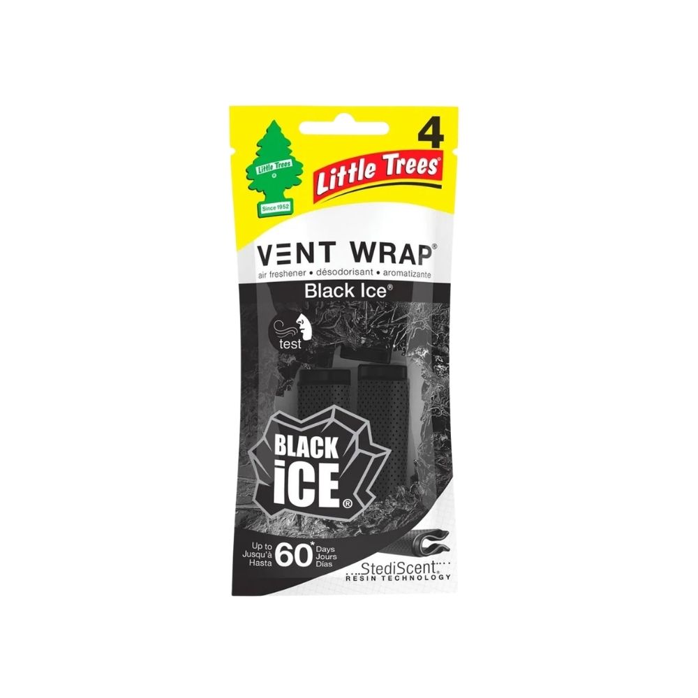 Aromatizante ventila black ice little tree