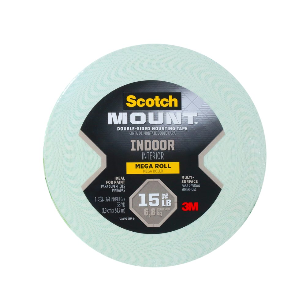 Cinta doble cara 1.9 cm x 34.75 m