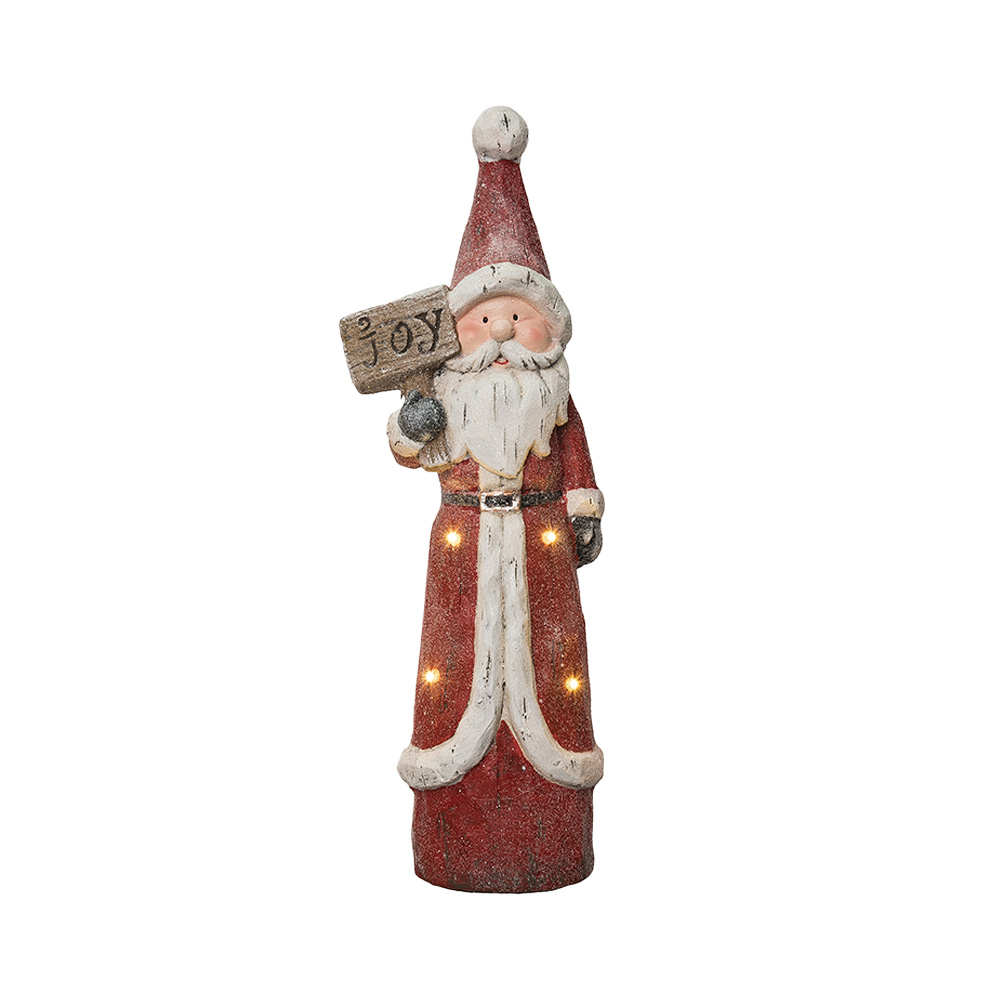 Figuras navideñas de resina iluminadas de 55 cm