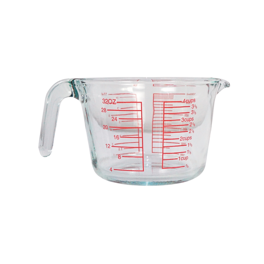 Taza medidora de vidrio 1000 ml