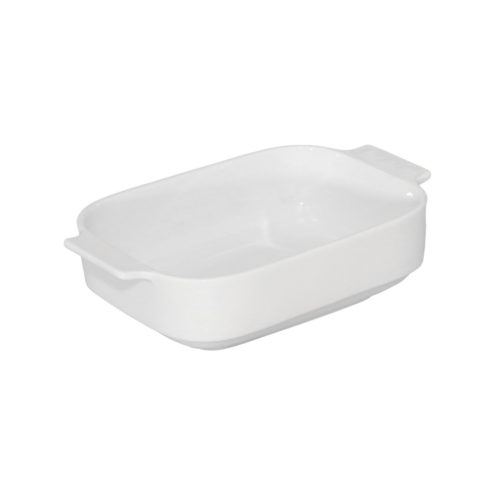 Molde para hornear de porcelana 24x15x6.7 cm blanco