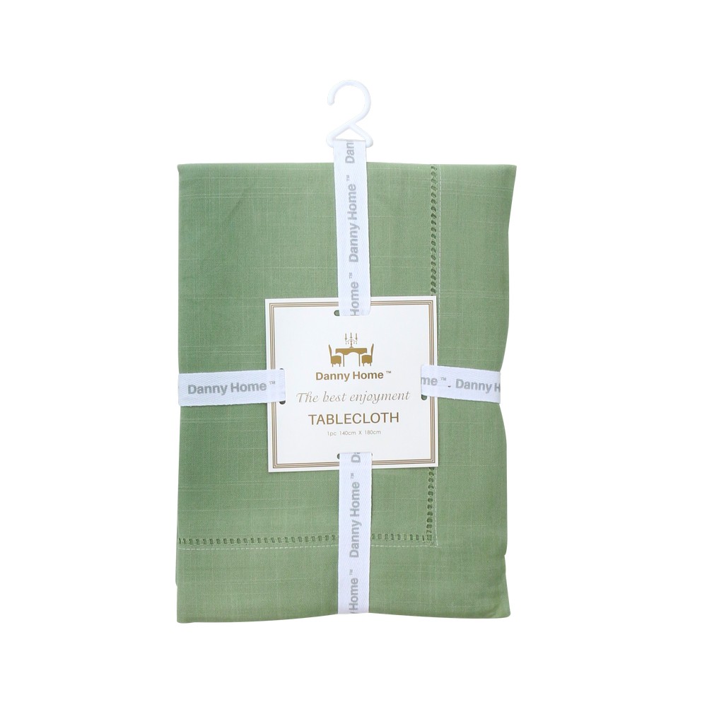 Mantel de tela para mesa 140x180 cm verde
