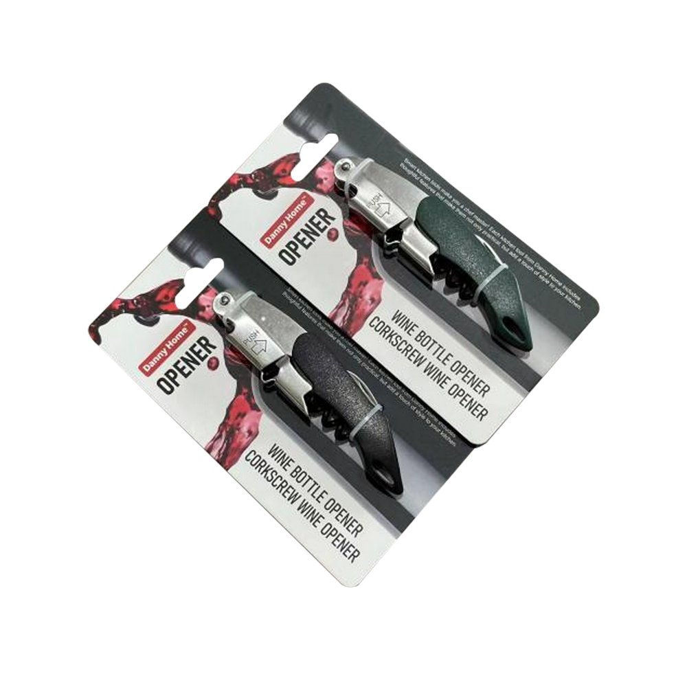 Destapador de botellas de vino de metal 12.3 cm surtido