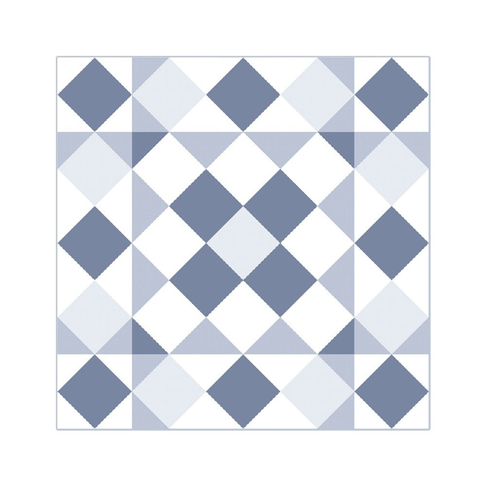 Ceramica de piso 20x20 cm caledonia azul caja 1.04 m2