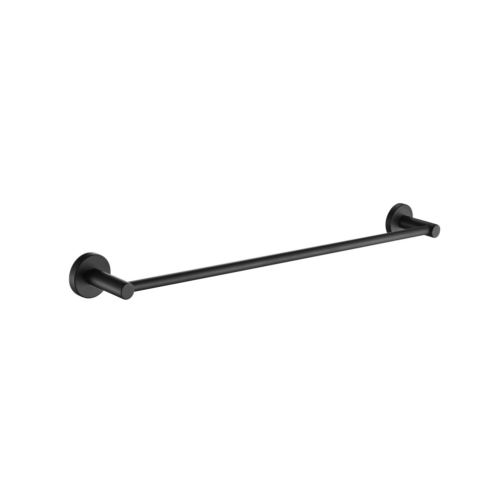 Toallero de barra negro 24 pulg (60 cm)