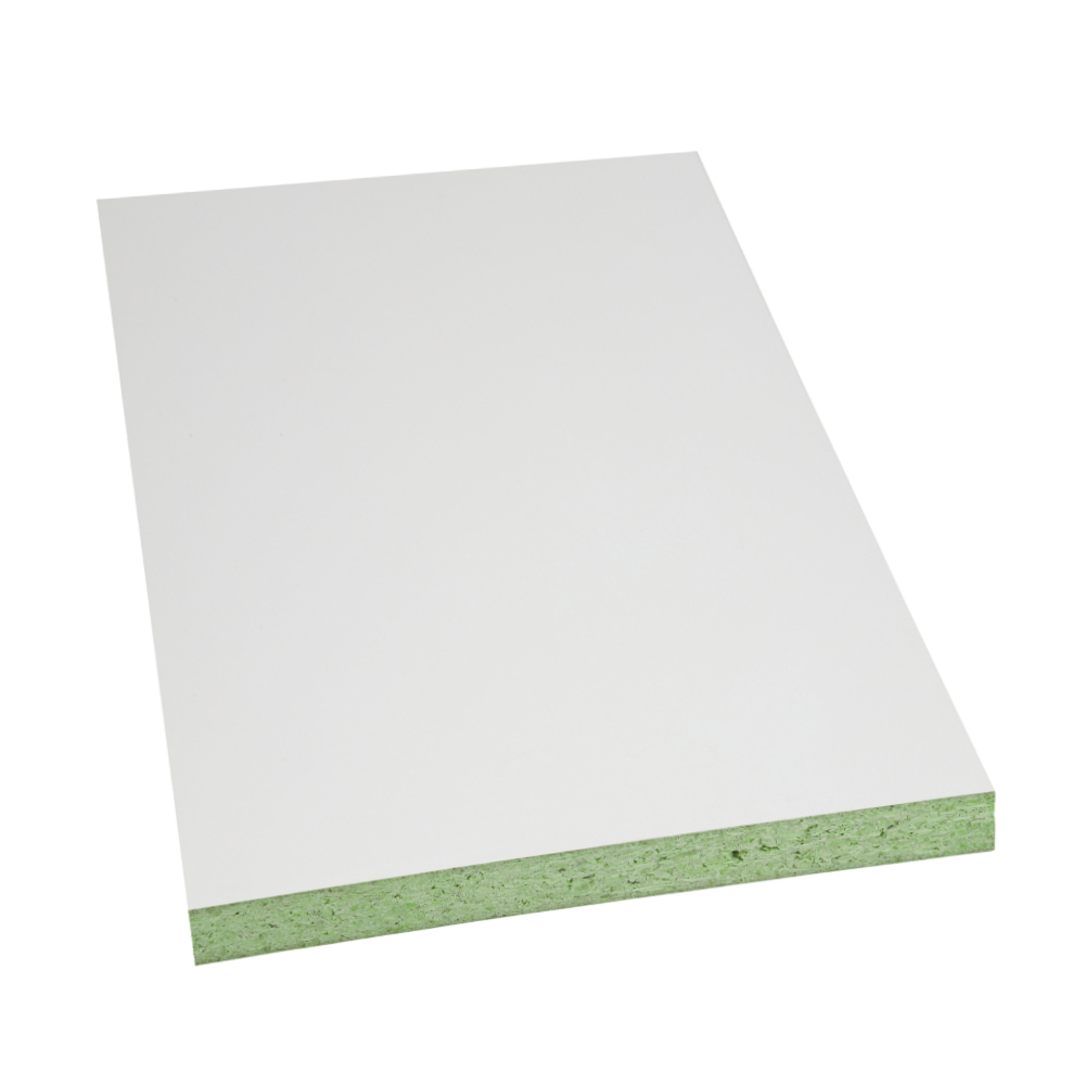 Melamina blanca 1.22 x 2.44m x 18mm
