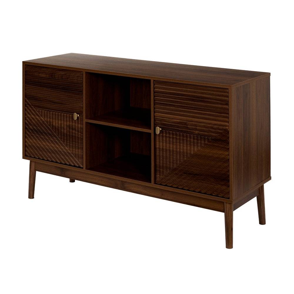 Bufetera de madera 120 x 40 x 70 cm café oscuro