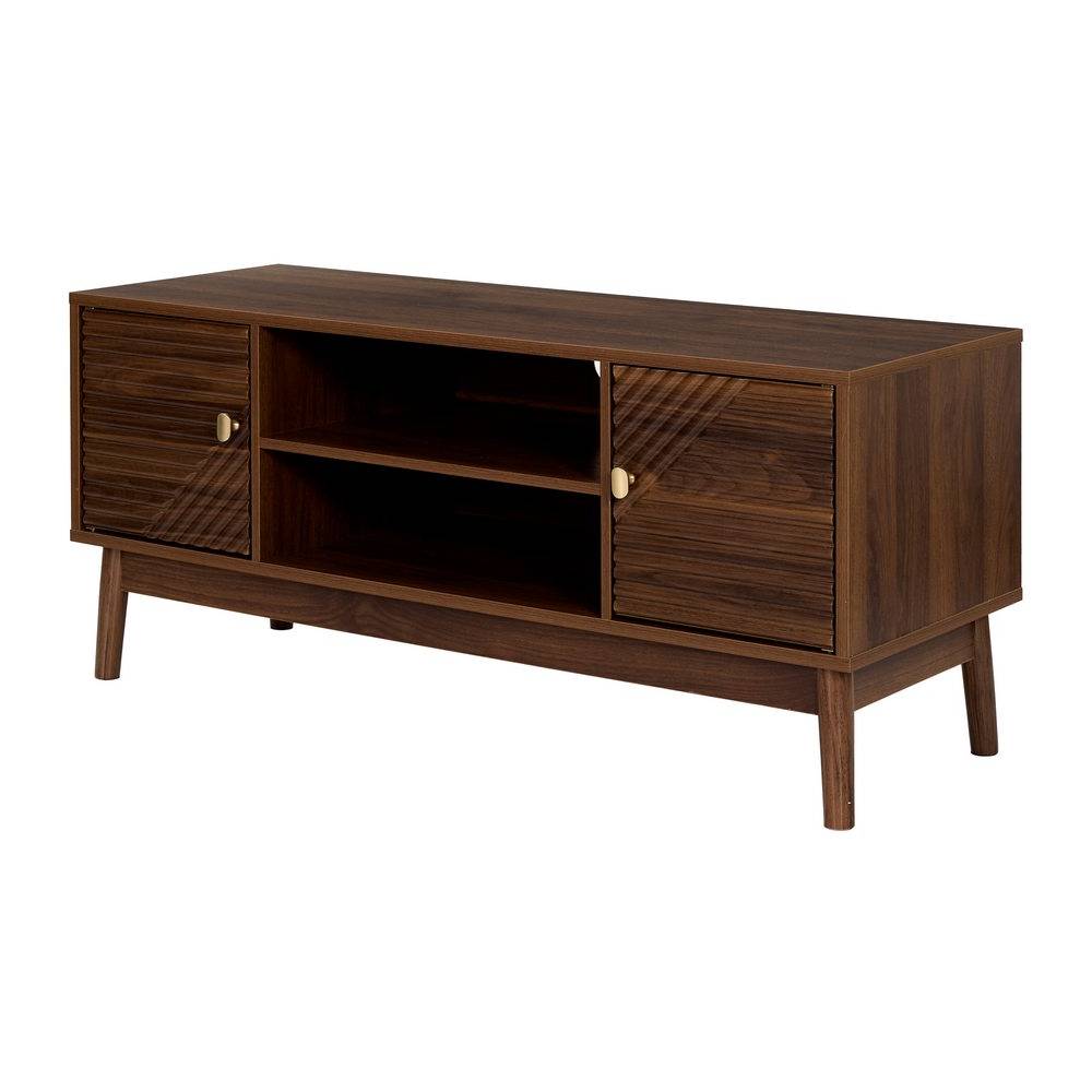 Mueble para tv de mdf 110 x 40 x 48 cm café oscuro