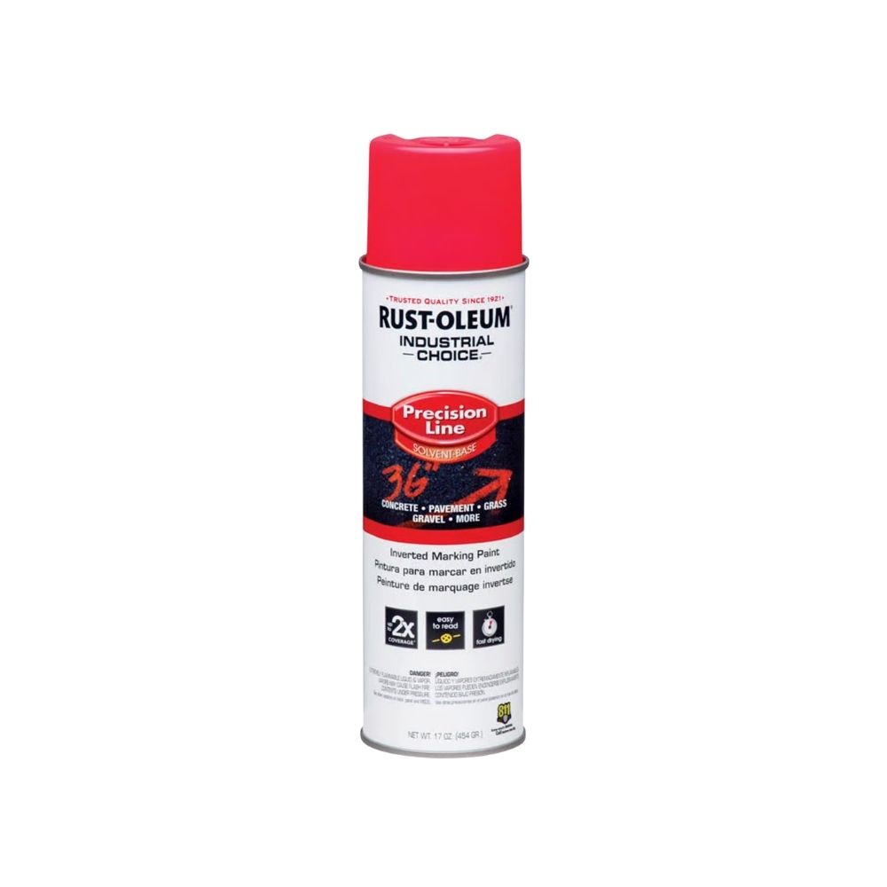 Pintura en spray 17 oz rosa fluorescente marcado industrial