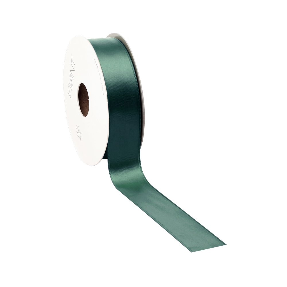 Listón navideño de 5 m color verde