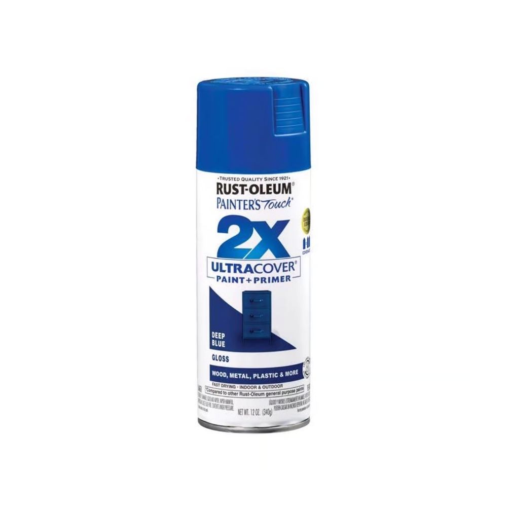 Pintura en spray 12 oz azul profundo brillante