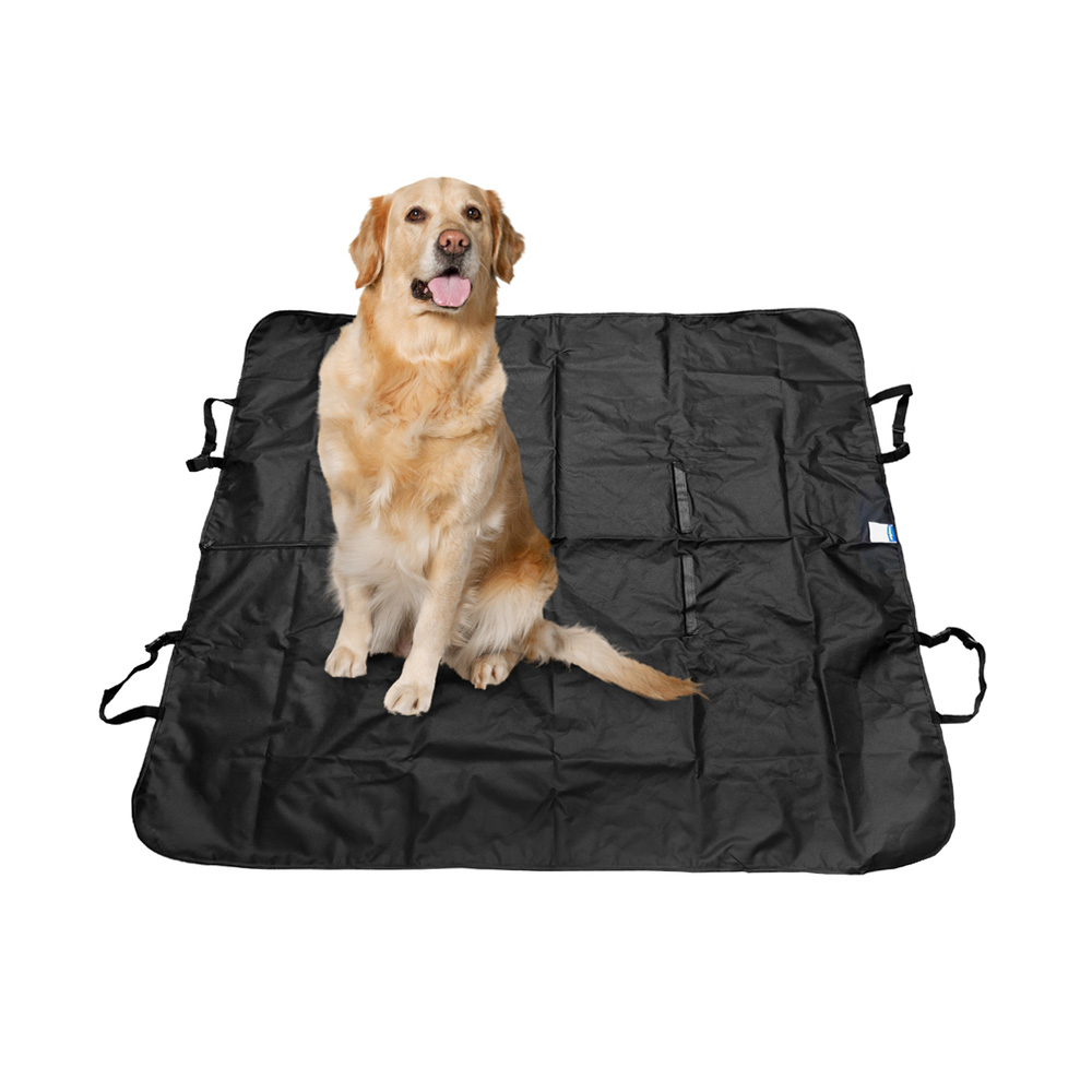 Cobertor para asiento negro para mascota 165x145 cm