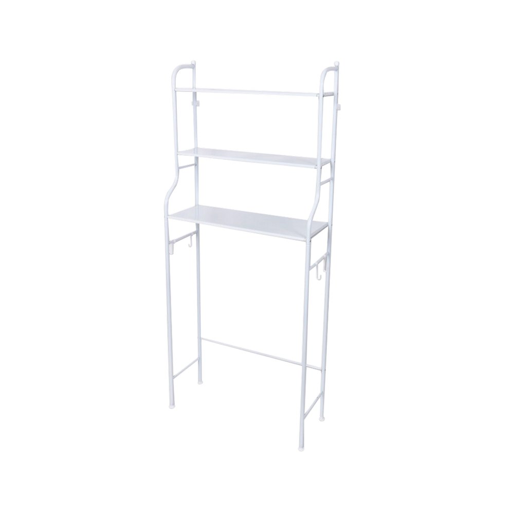 Organizador para lavadora 3 repisas metal blanco