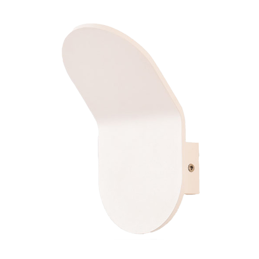 Lampara de pared led 5w 3000k 100-240v 500lm 10 x 18 cm blanco