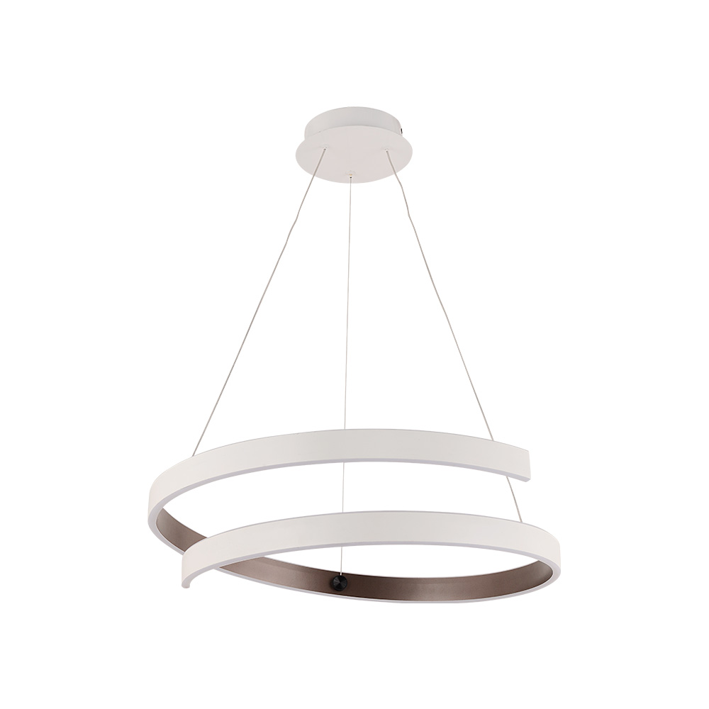 Lampara colgante led 36w 4000k 100-240v 60 x 150 cm blanco