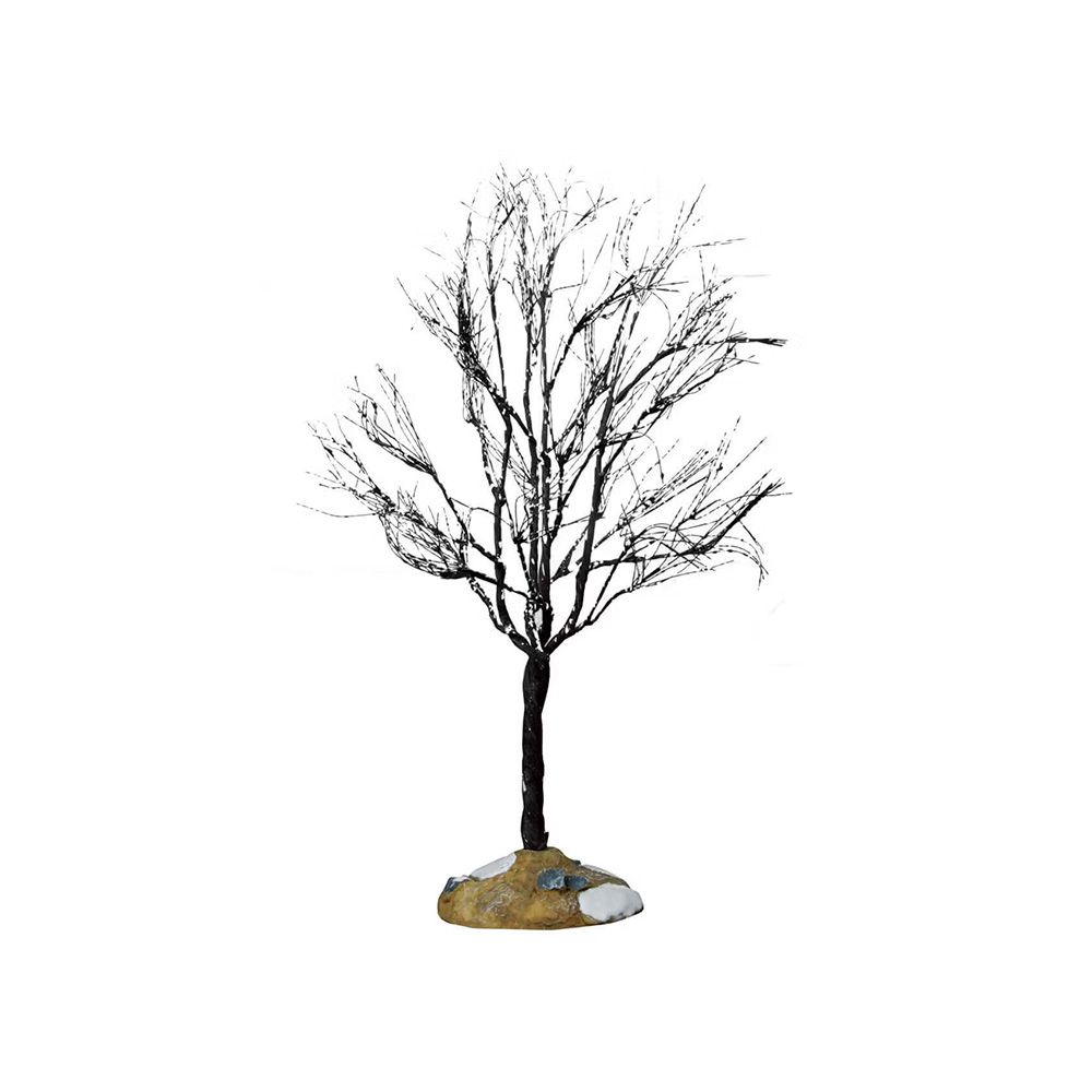 Figura navideña para villa arbol nuez