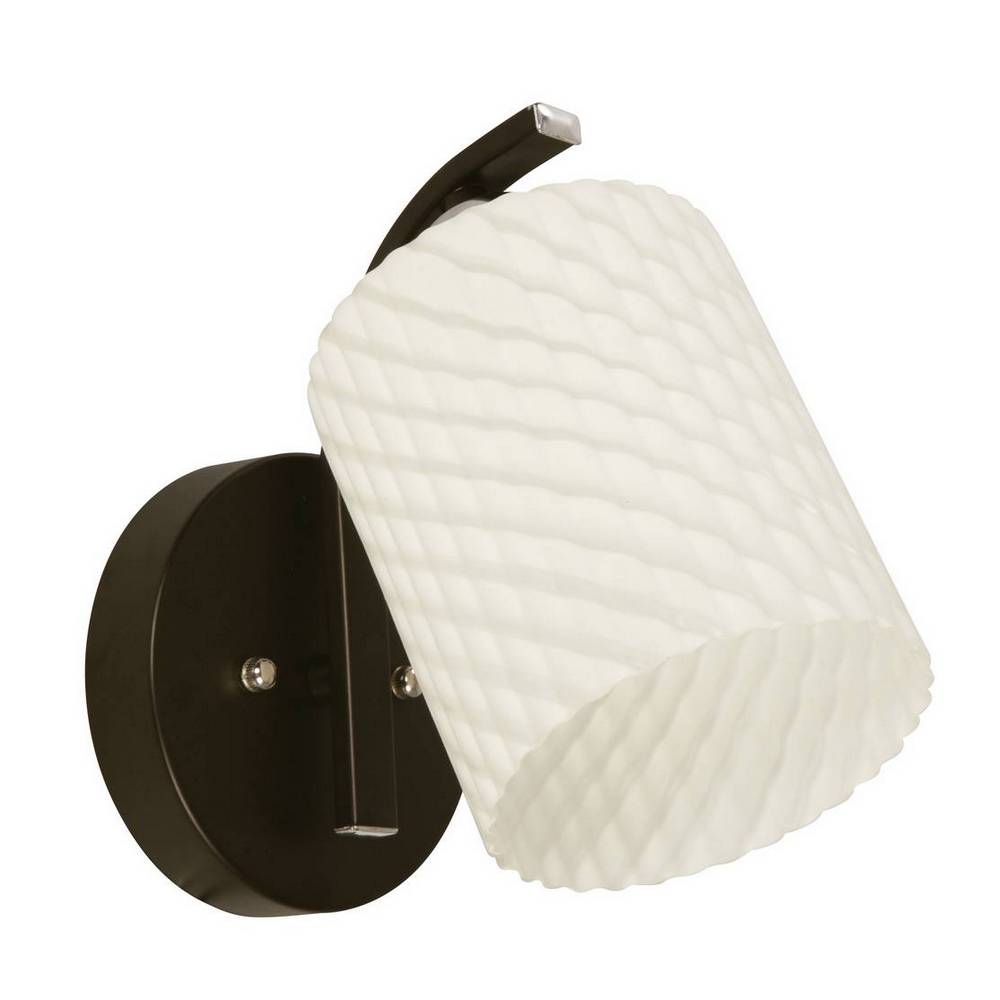 Lampara de pared chocolate 1l e27 60w