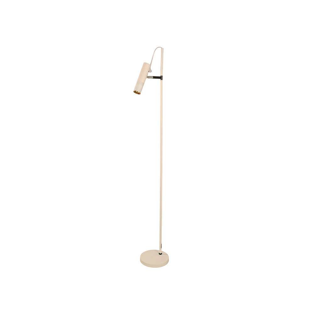Lampara de pie blanco 1l gu10 8w