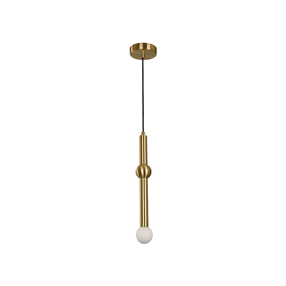 Lampara led colgante laton 5w 100-240v 3000k