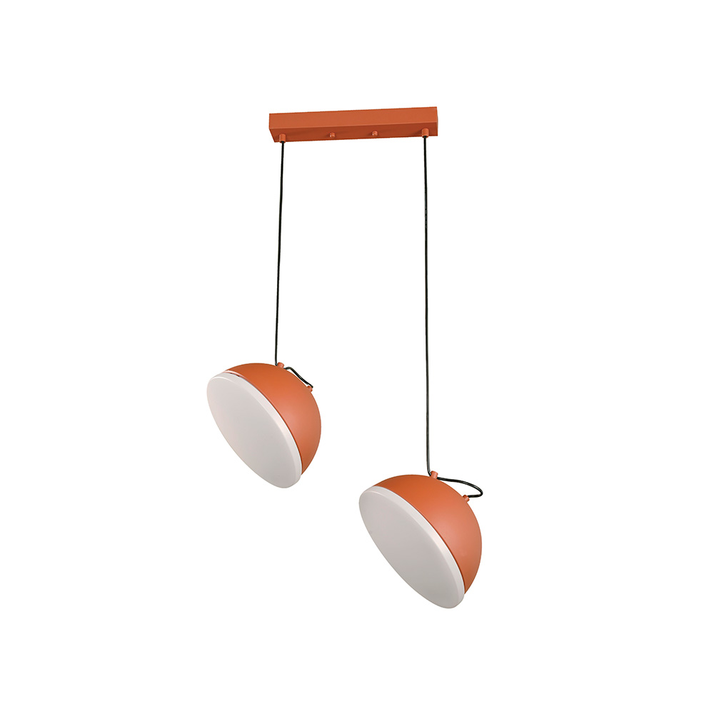 Lampara led colgante 2l terracota 22w 100-240v 3000k-6500k