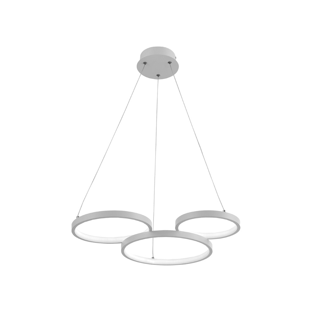 Lampara colgante led blanca 47w 3k