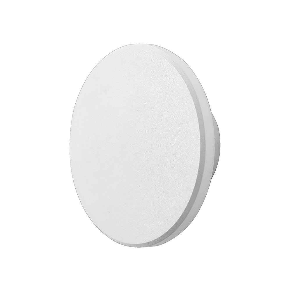 Lampara de pared exterior blanca led