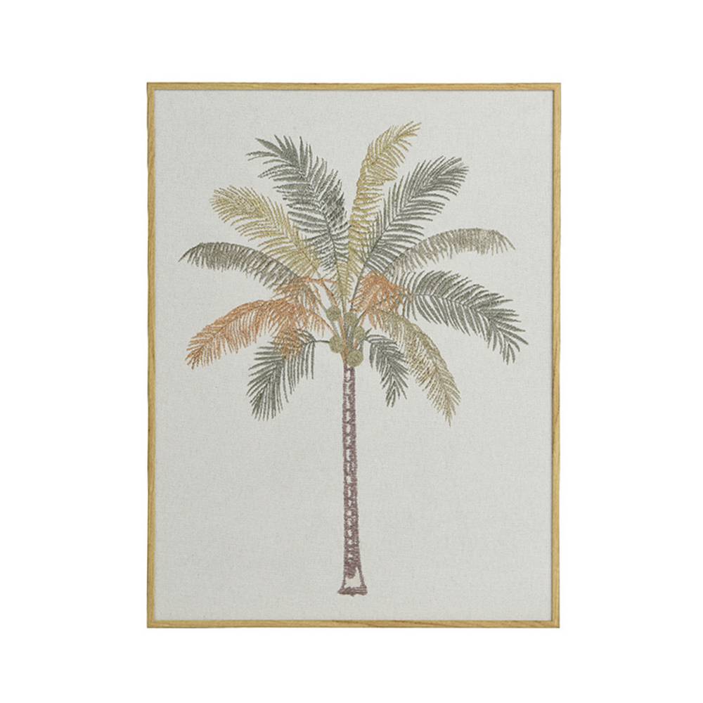 Cuadro decorativo de mdf palmera 30x40 cm surtido