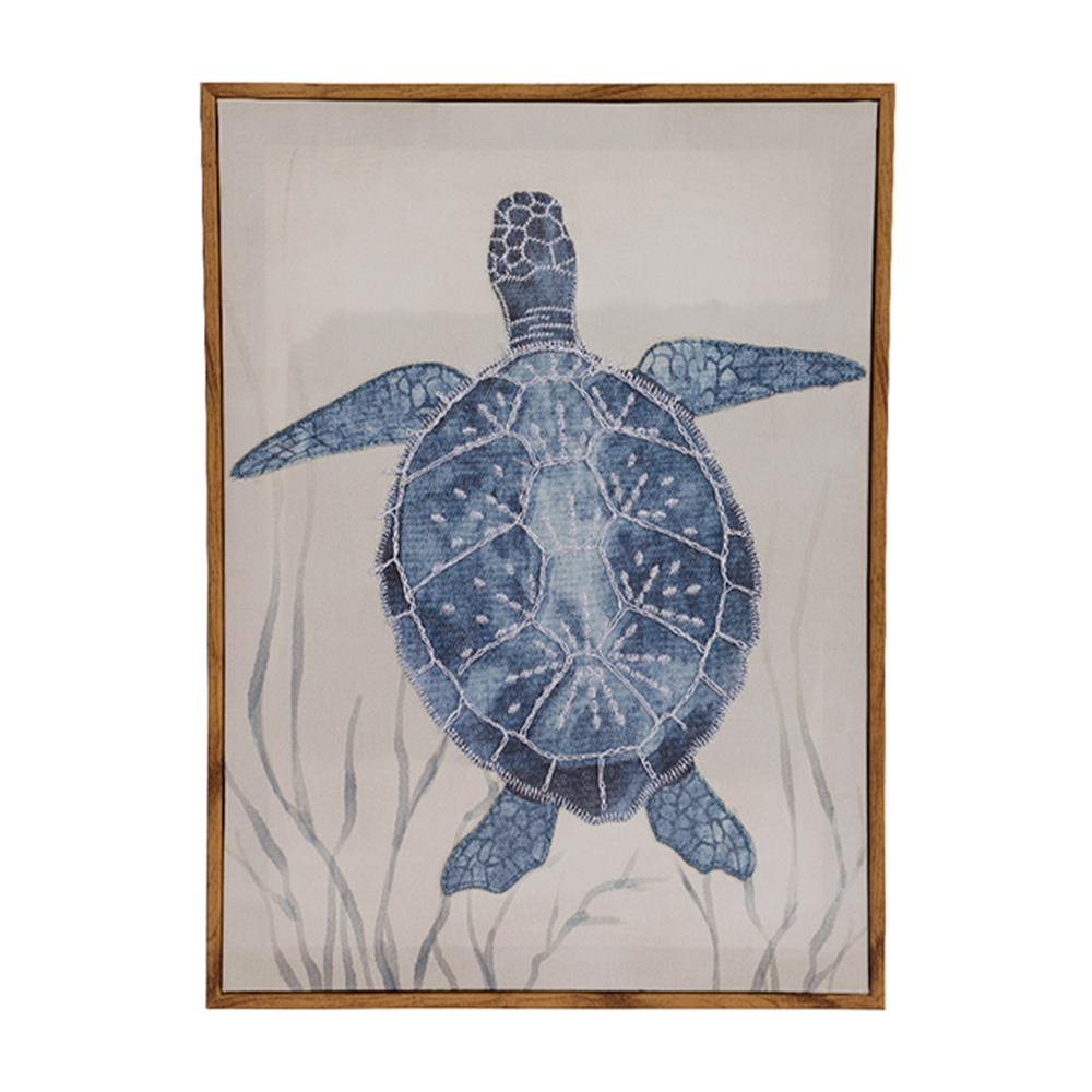 Cuadro decorativo de mdf marino azul 30x40 cm surtido