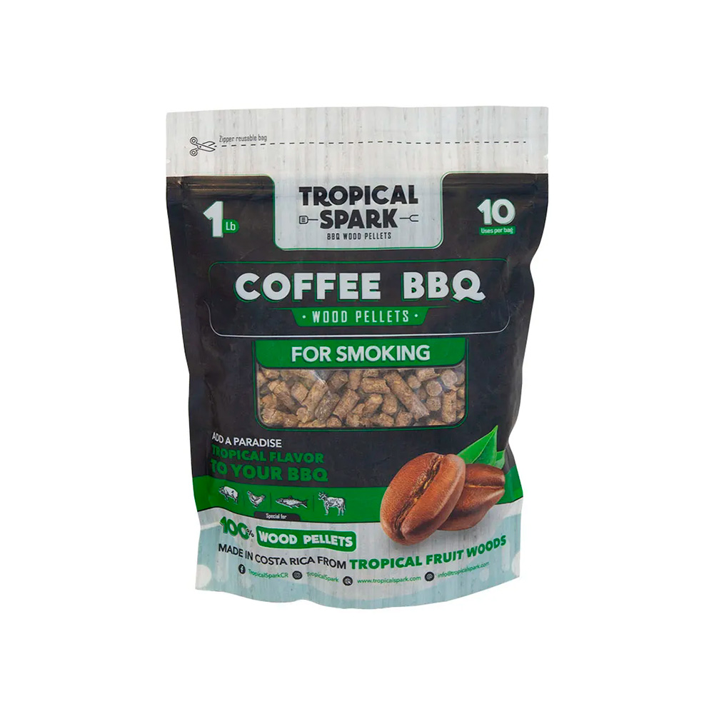 Pellets ahumador 20 libras café