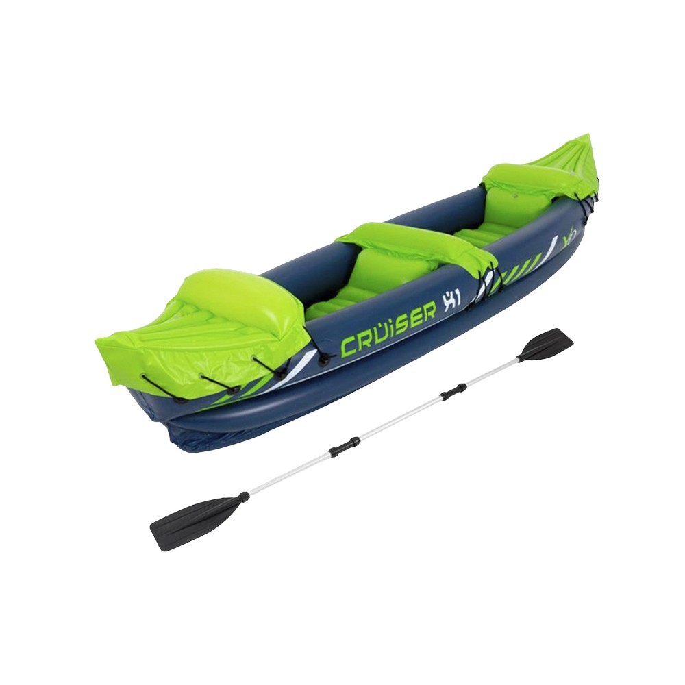 Kayak inflable de polipropileno 308x91x51 cm (180 kg)