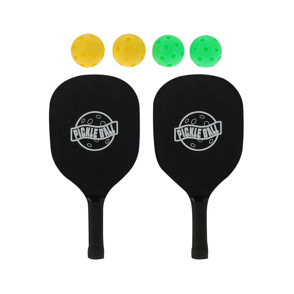 Raqueta con pelotas para pickleball 6 piezas