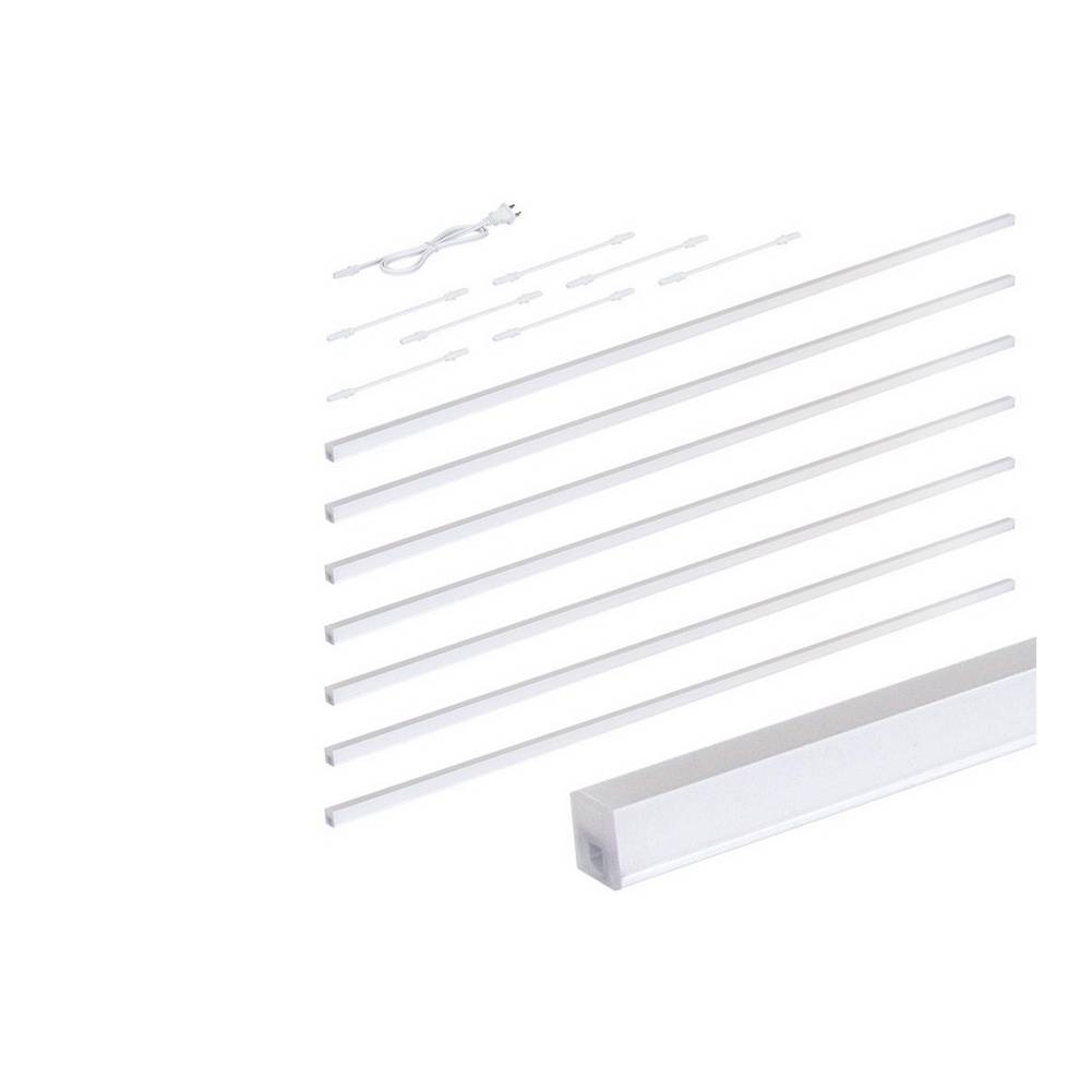 Kit de luces led 44 pulg blanco enchufable