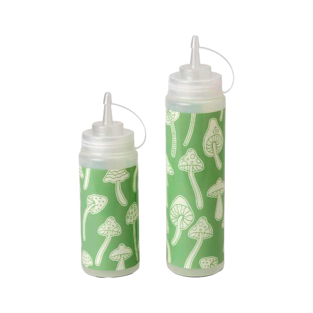 Deposito plastico para aderezo-condimentos 473-710 ml 2 piezas