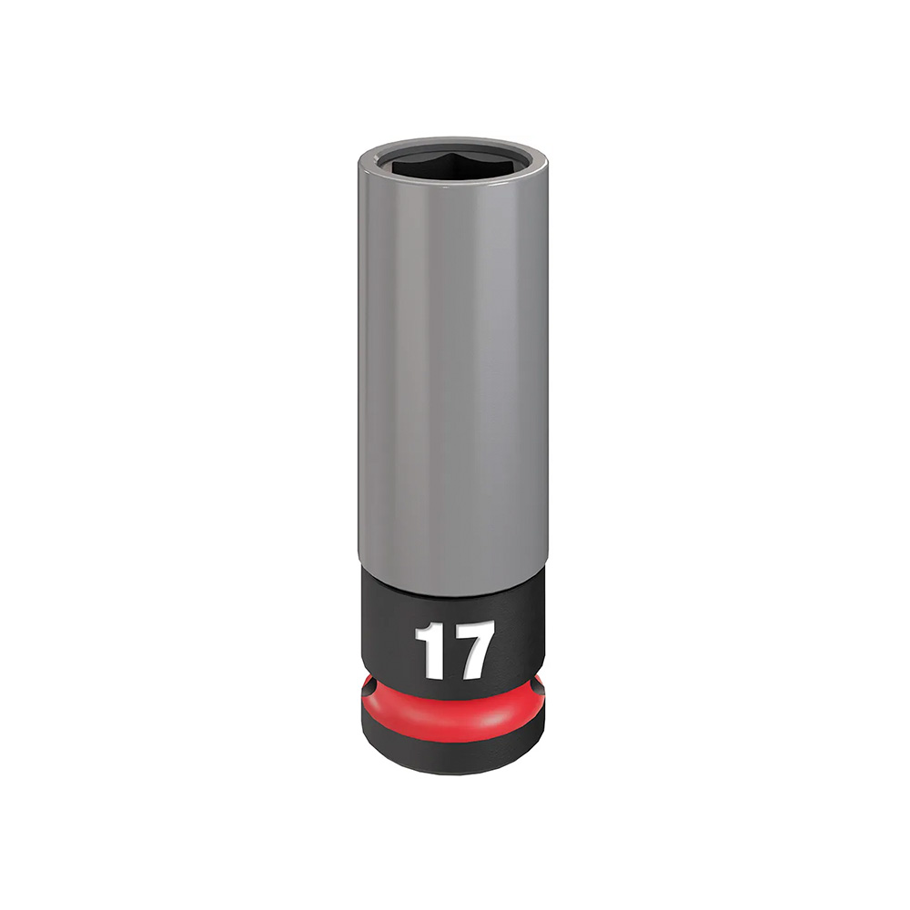 Cubo 1/2 pulg x 17 mm con recubrimiento plástico para aros de lujo