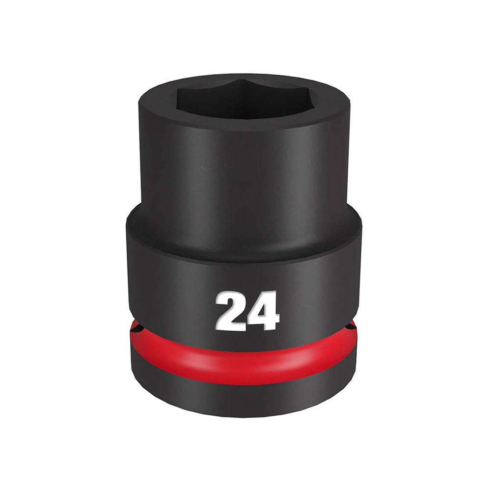 Cubo de impacto 3-4 pulg (19 mm) x 24 mm corto
