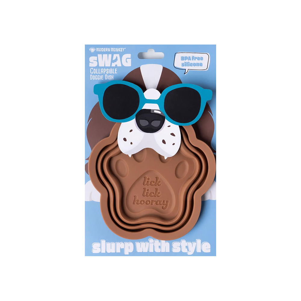 Plato colapsible para mascota de silicon