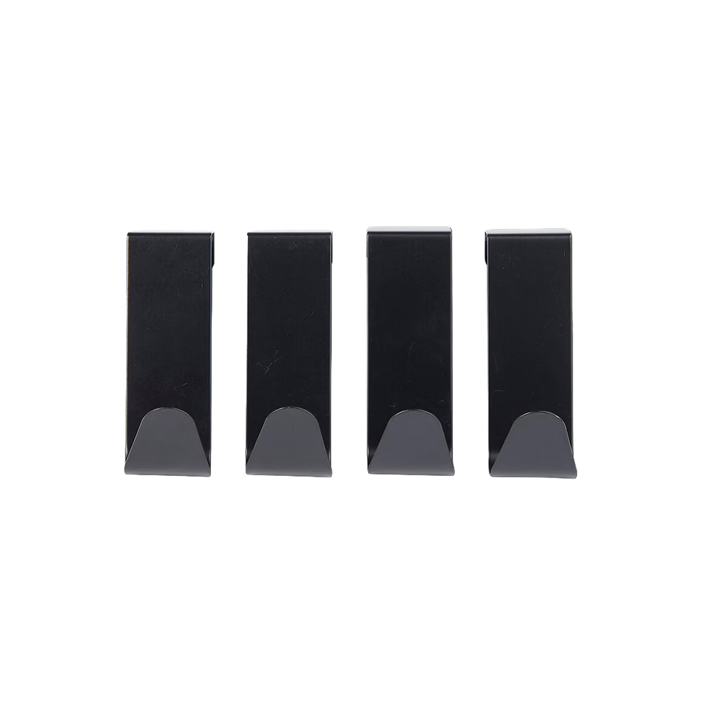 Gancho para puerta negro surtido s-4