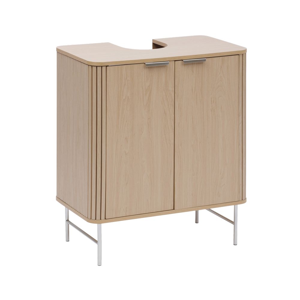 Gabinete para lavamanos 70x40x80 cm liora beige