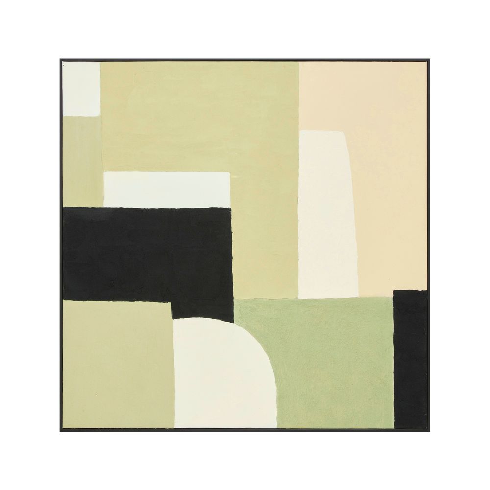 Cuadro decorativo con marco de mdf 100x100 cm giacomo