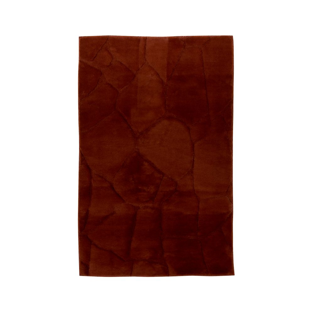 Alfombra decorativa de poliester 60x90 cm onina amber