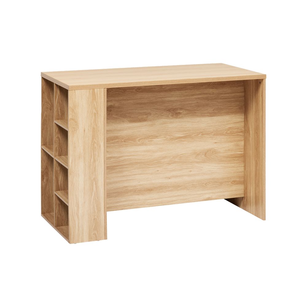 Mueble para cocina isla de mdf 120 x 60 x 90 cm abana beige