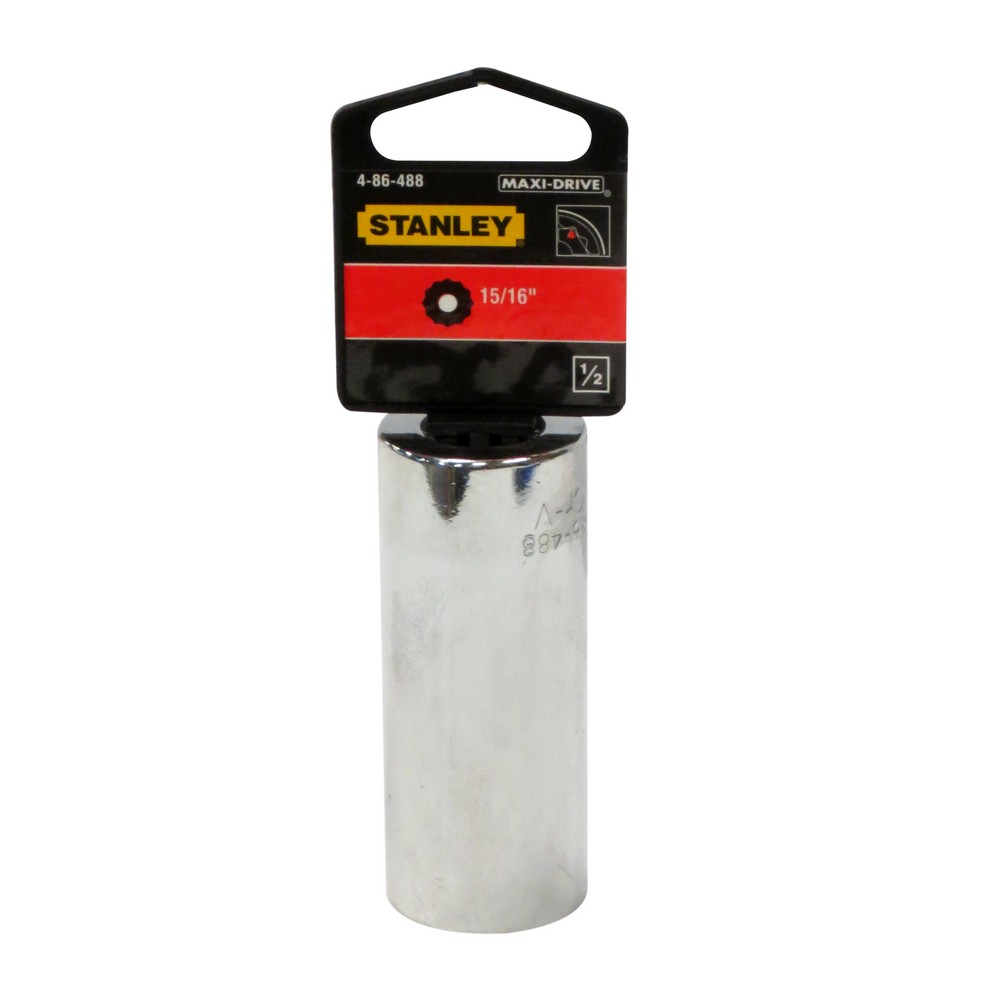 Cubo 15/16 pulg mando 1/2 pulg 12 puntos largo