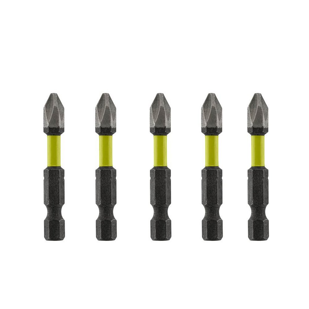 Punta atornillador phillips #2x2 pulg (50.8 mm) 5 piezas