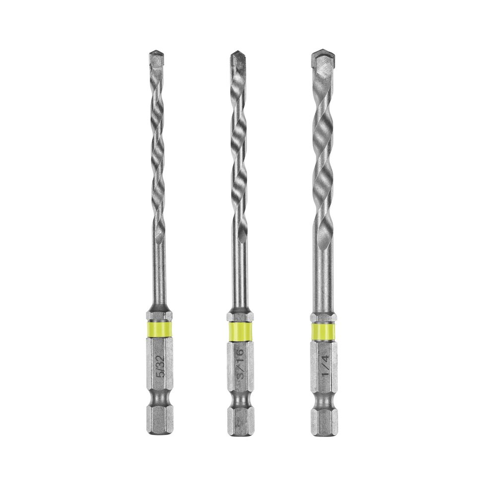 Set de brocas 5-32-3-16-1-4 pulg (3.96-4.76-6.35 mm) s-3
