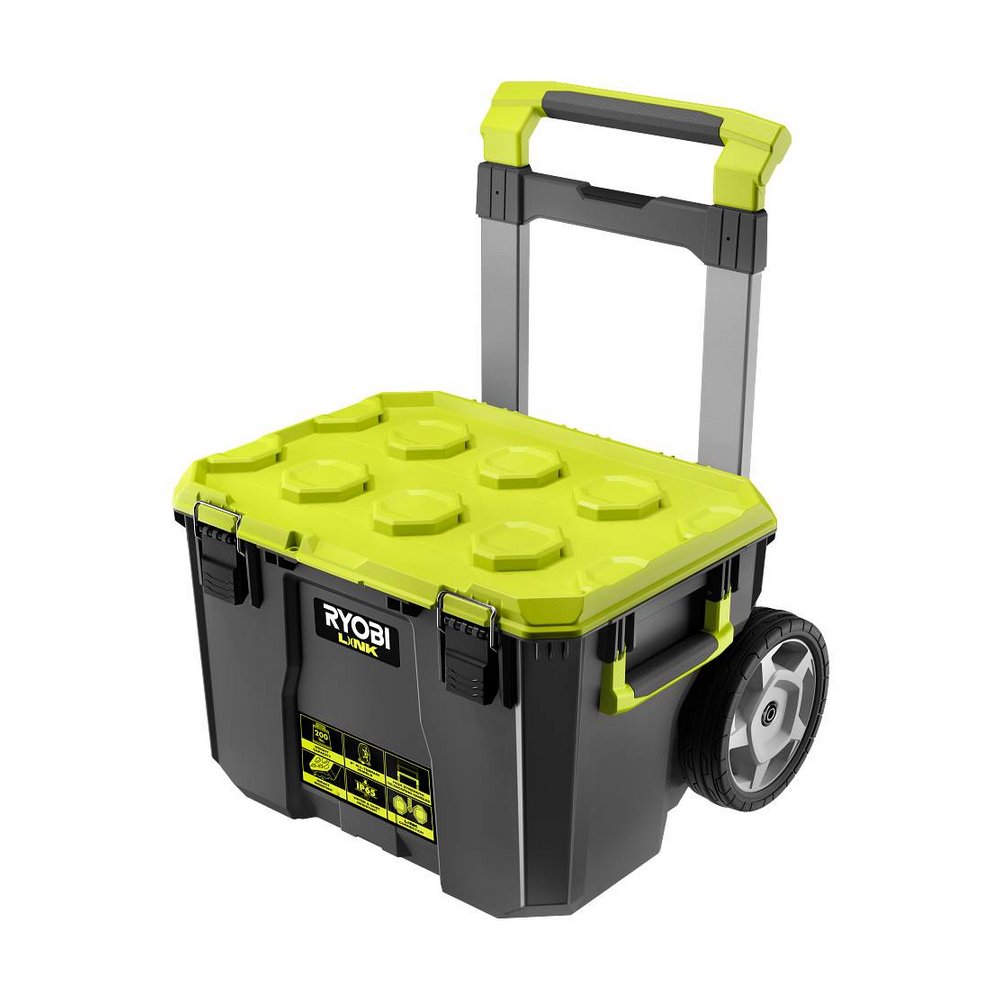 Caja de herramientas con ruedas 19.1/2x22.1/2x15.1/2 pulg (49.5x57.1x39.3 cm)